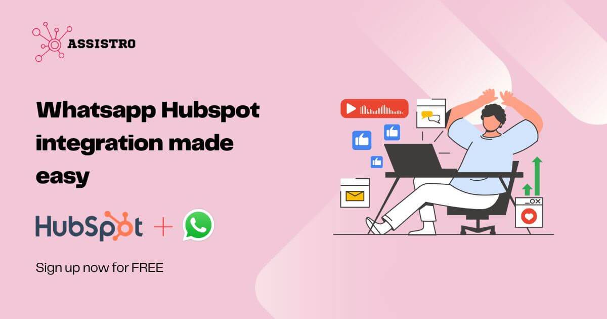 Whatsapp Hubspot Integration Made easy using SyncMate