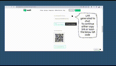 WhatsApp Zapier integration