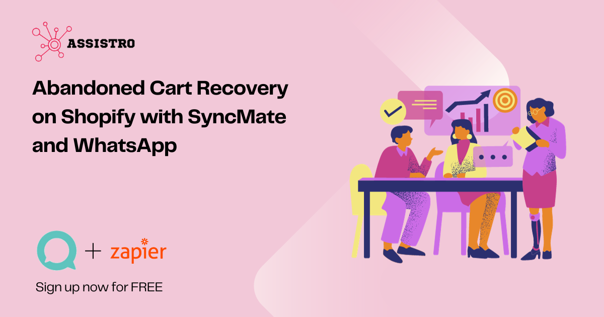 Recover Lost Sales: Abandoned Cart Strategy with SyncMate and WhatsApp on Shopify